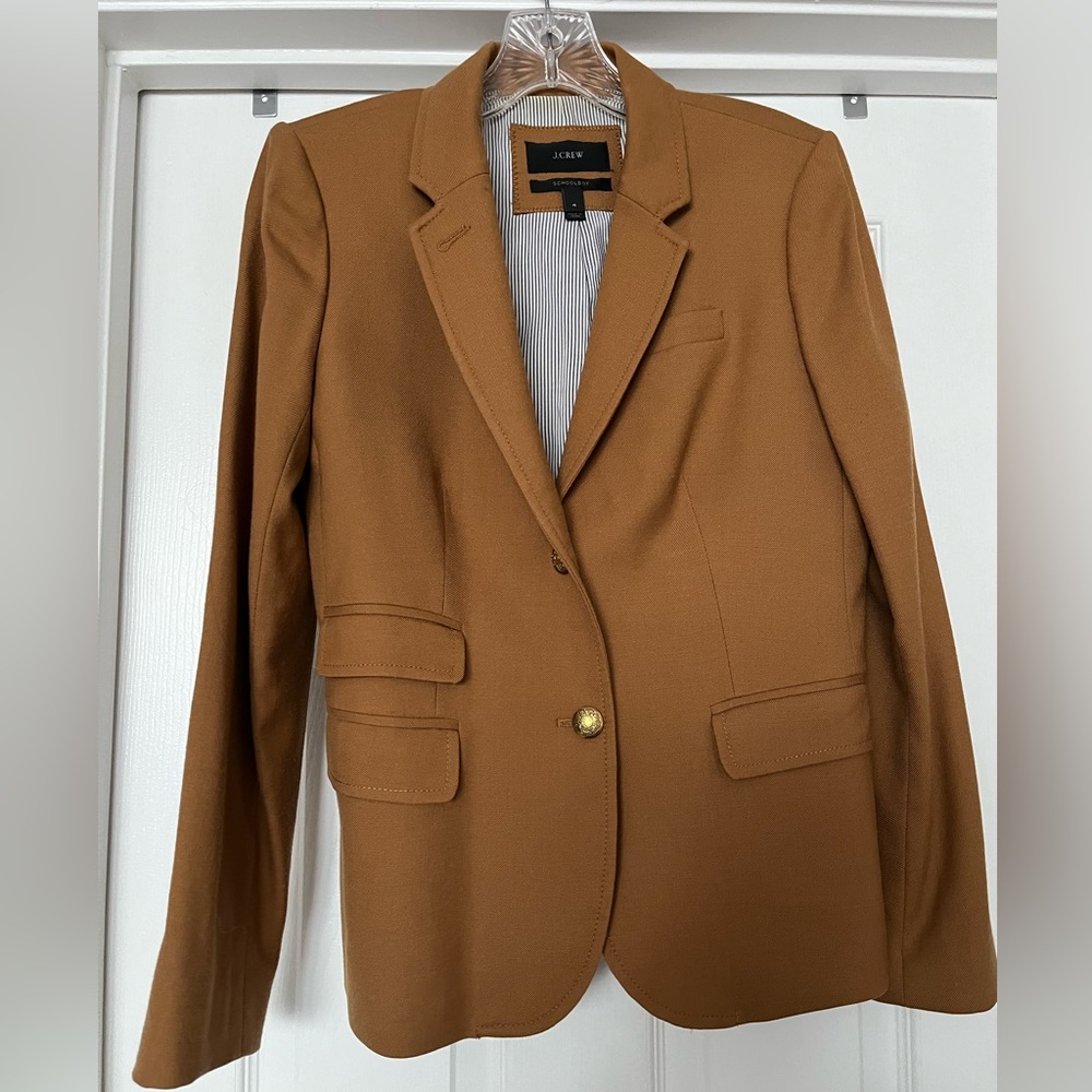 J.Crew Schoolboy Blazer Tan S4